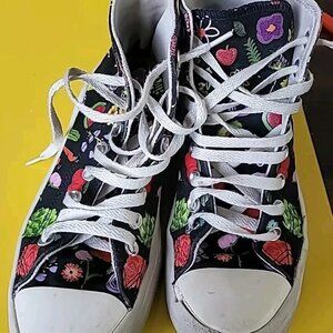 Converse A06064C All Star Size 8 Platform Festival Smoothie Sneakers